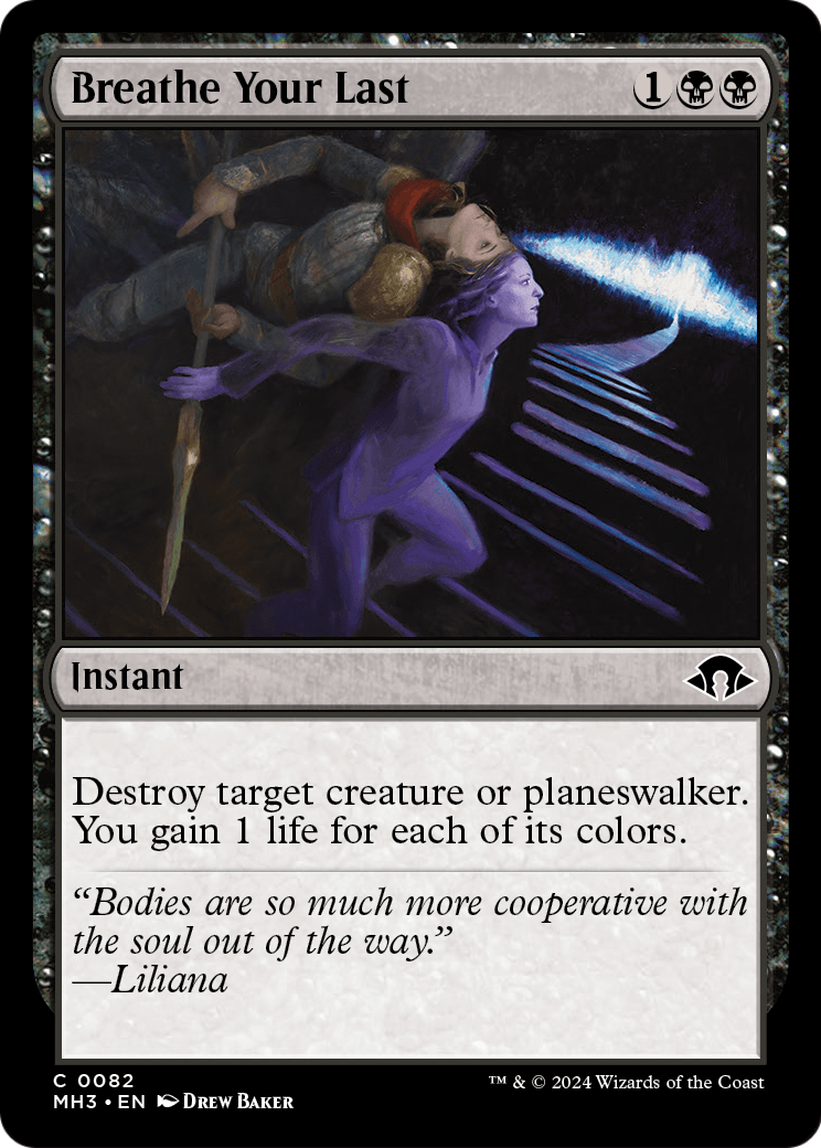Breathe Your Last [Modern Horizons 3] Foil