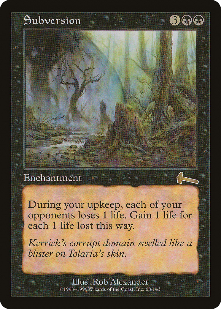 Subversion [Urza's Legacy] Foil