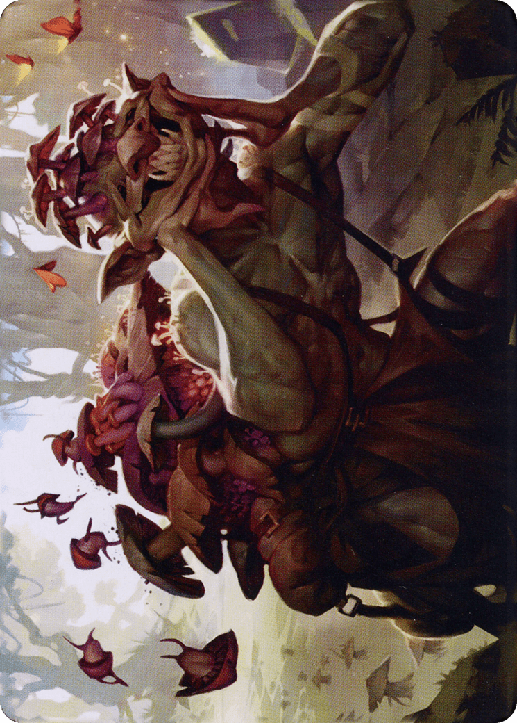 Sprouting Goblin // Sprouting Goblin (ADMU-038) - Dominaria United Art Series (Borderless) Foil