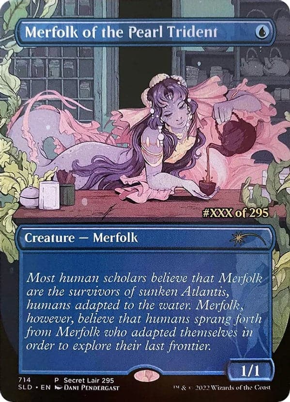 Merfolk of the Pearl Trident (Serial Numbered) [Secret Lair Drop Series] Foil