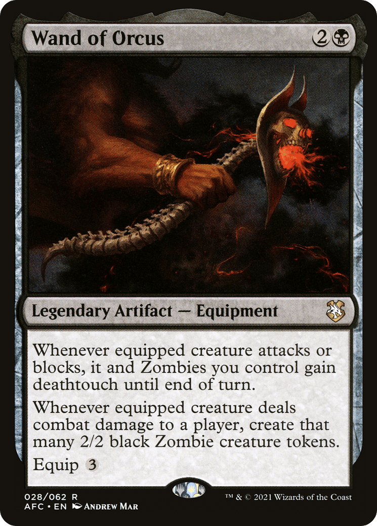 Wand of Orcus [Dungeons & Dragons: Adventures in the Forgotten Realms Commander]