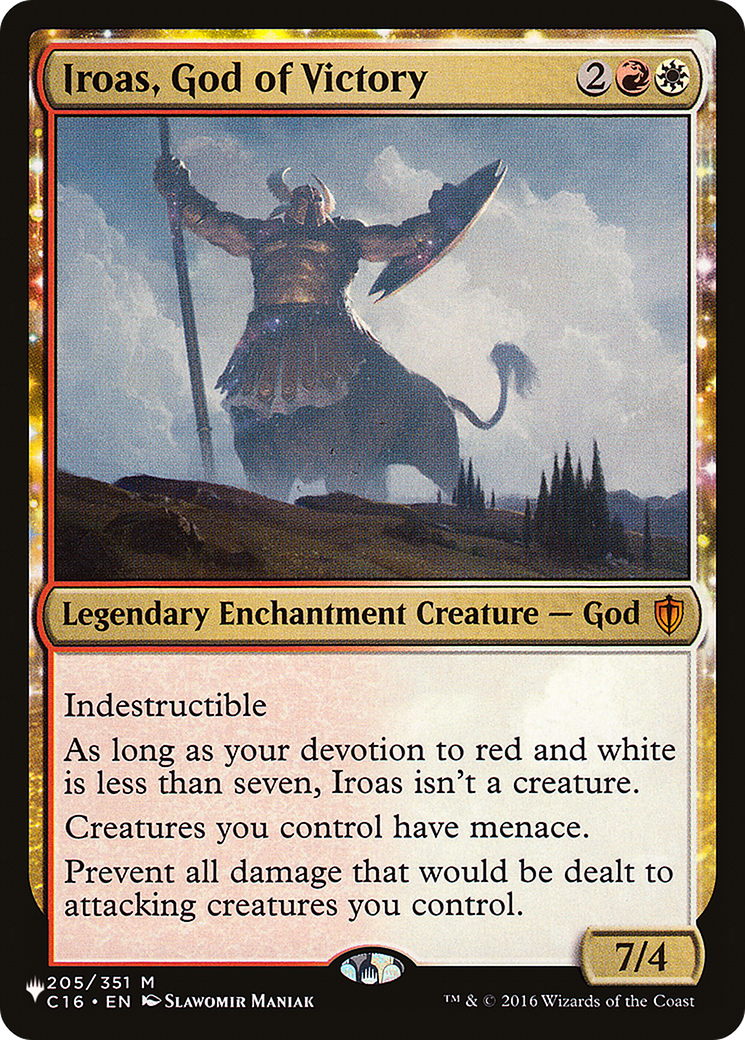 Iroas, God of Victory |  (C16-205) [The List]