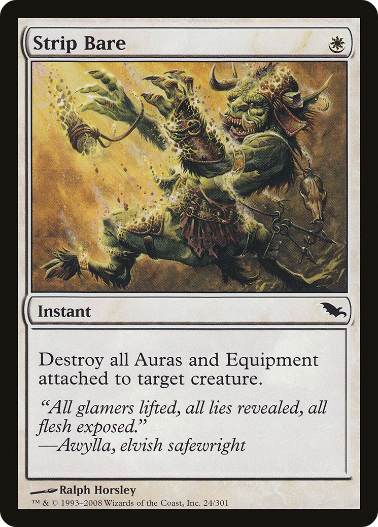 Strip Bare [Shadowmoor] Foil