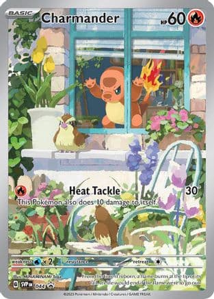 Charmander 044  - Holofoil SV Scarlet & Violet Promo Cards - Promo