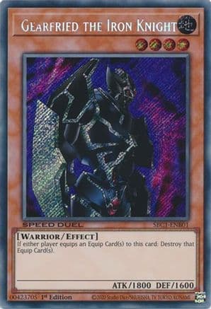 Gearfried the Iron Knight [SBC1-ENB01] Secret Rare
