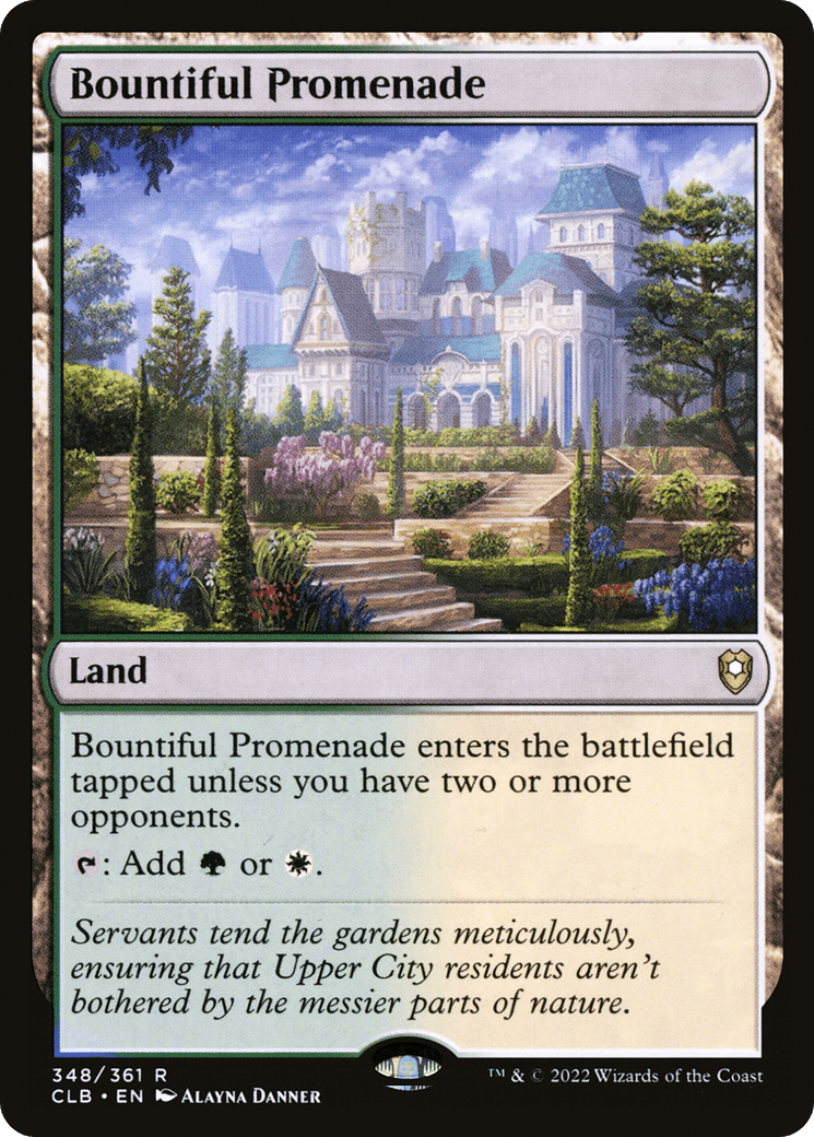 Bountiful Promenade [Commander Legends: Battle for Baldur's Gate] Foil