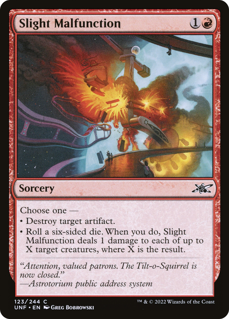 Slight Malfunction [Unfinity] Foil