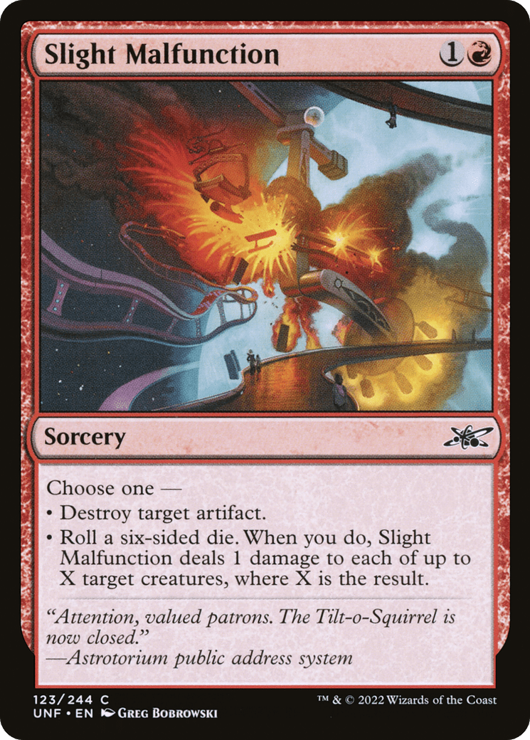Slight Malfunction [Unfinity] Foil