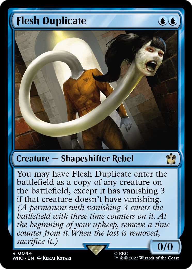 Flesh Duplicate [Doctor Who] Foil