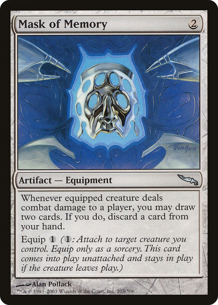 Mask of Memory [Mirrodin] Foil