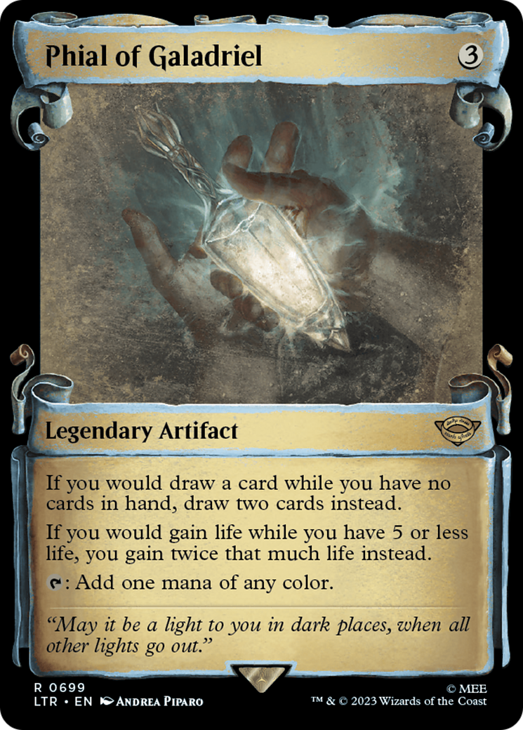 Phial of Galadriel [The Lord of the Rings: Tales of Middle-Earth Showcase Scrolls] Foil