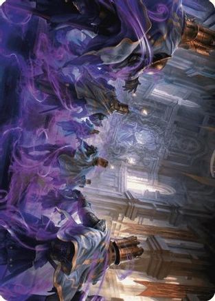 Eerie Interference Art Card |  (004) [Art Series: Wilds of Eldraine]