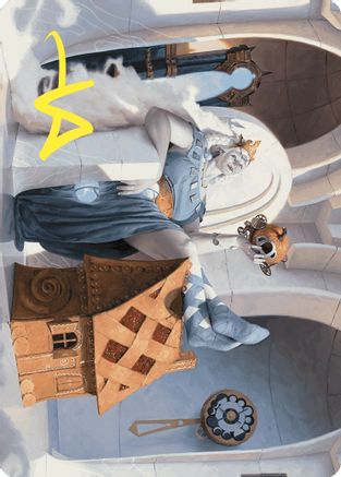 Beluna Grandsquall Art Card (Gold-Stamped Signature) |  (036) [Art Series: Wilds of Eldraine]