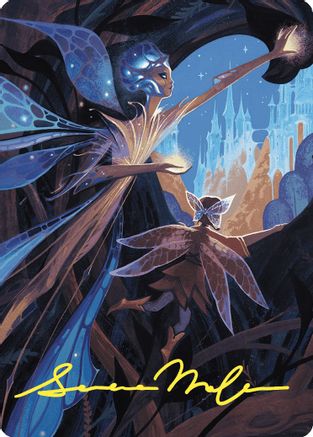 Kindred Discovery Art Card (Gold-Stamped Signature) |  (067) [Art Series: Wilds of Eldraine]