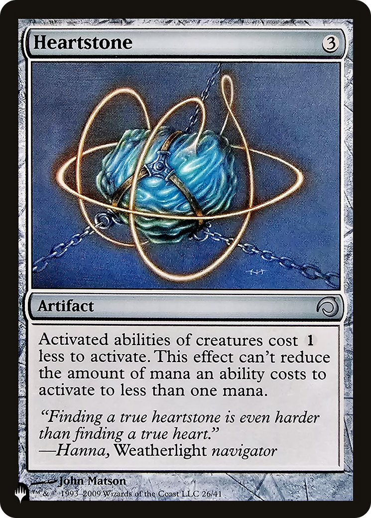 Heartstone |  (H09-26) [The List]