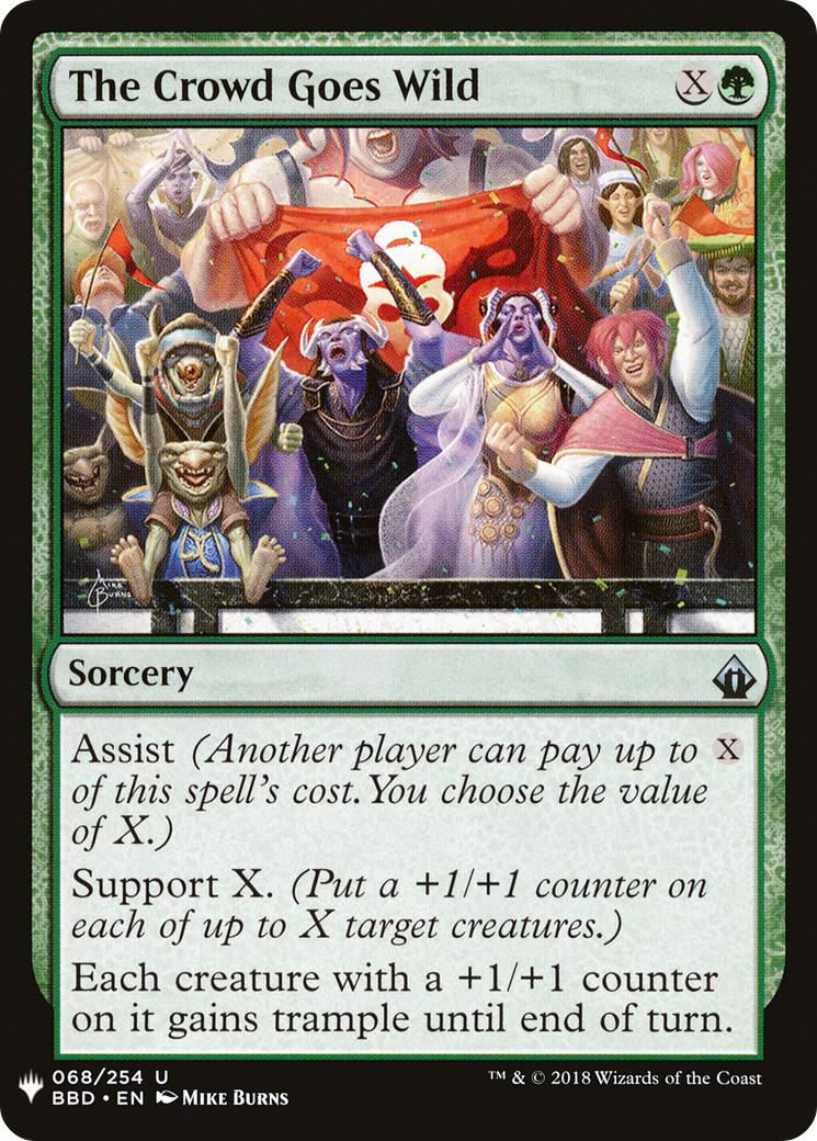 The Crowd Goes Wild |  (BBD-68) [The List]