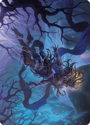 Sleep-Cursed Faerie Art Card |  (008) [Art Series: Wilds of Eldraine]