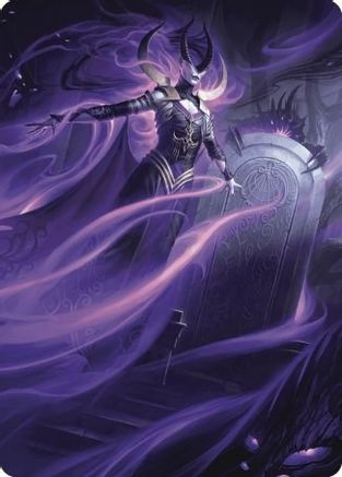 Ashiok, Wicked Manipulator Art Card (10/81) |  (010) [Art Series: Wilds of Eldraine]