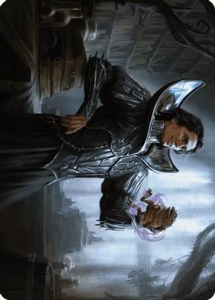 Spiteful Hexmage Art Card |  (015) [Art Series: Wilds of Eldraine]