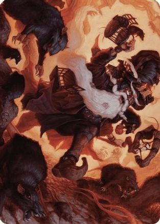 Tattered Ratter Art Card |  (020) [Art Series: Wilds of Eldraine]