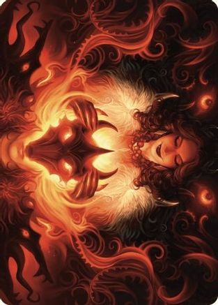 Witch's Mark Art Card |  (021) [Art Series: Wilds of Eldraine]
