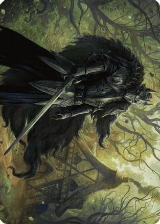 Agatha's Champion Art Card |  (022) [Art Series: Wilds of Eldraine]