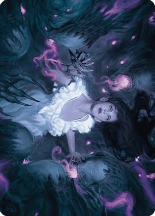 Neva, Stalked by Nightmares Art Card |  (030) [Art Series: Wilds of Eldraine]