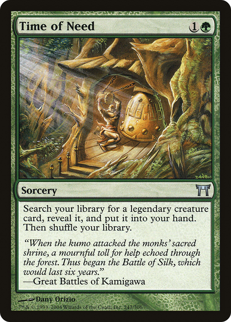 Time of Need [Champions of Kamigawa] Foil