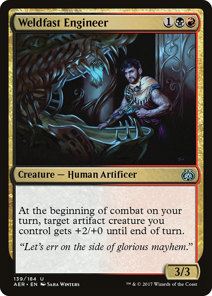 Weldfast Engineer [Aether Revolt] Foil