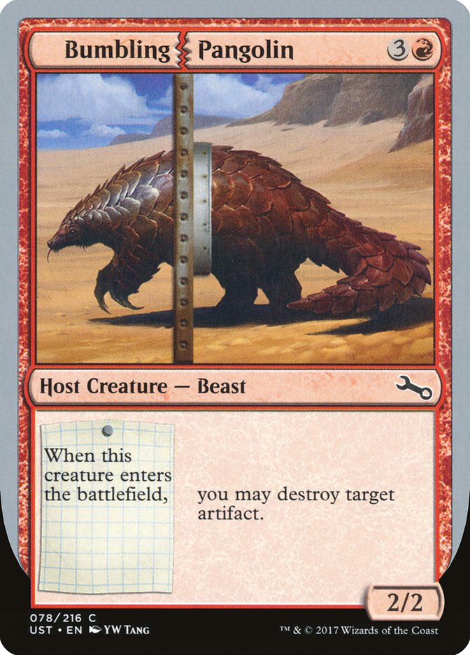 Bumbling Pangolin 78/216 (Unstable) 