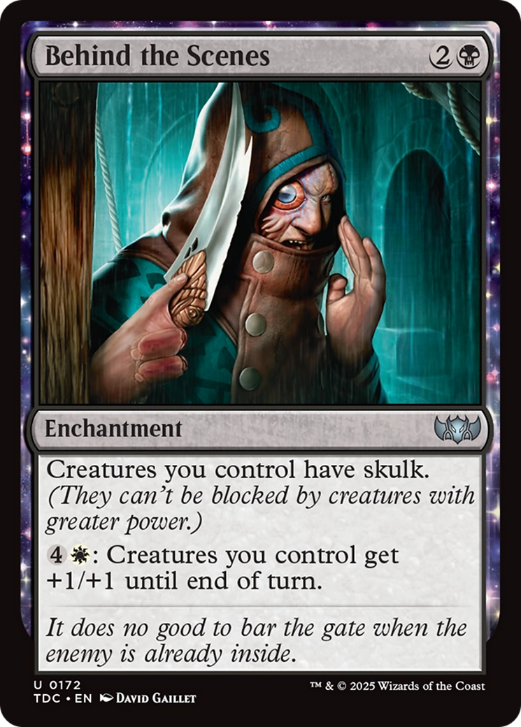 Behind the Scenes (172) [Commander: Tarkir: Dragonstorm]