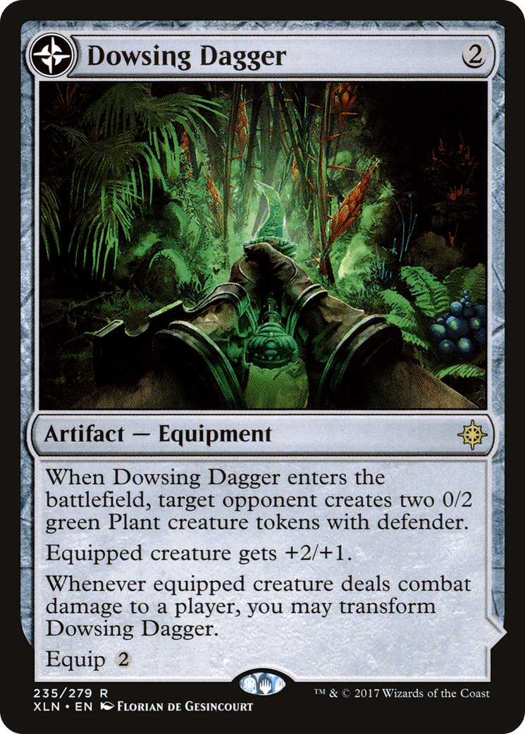 Dowsing Dagger // Lost Vale [Ixalan] Foil