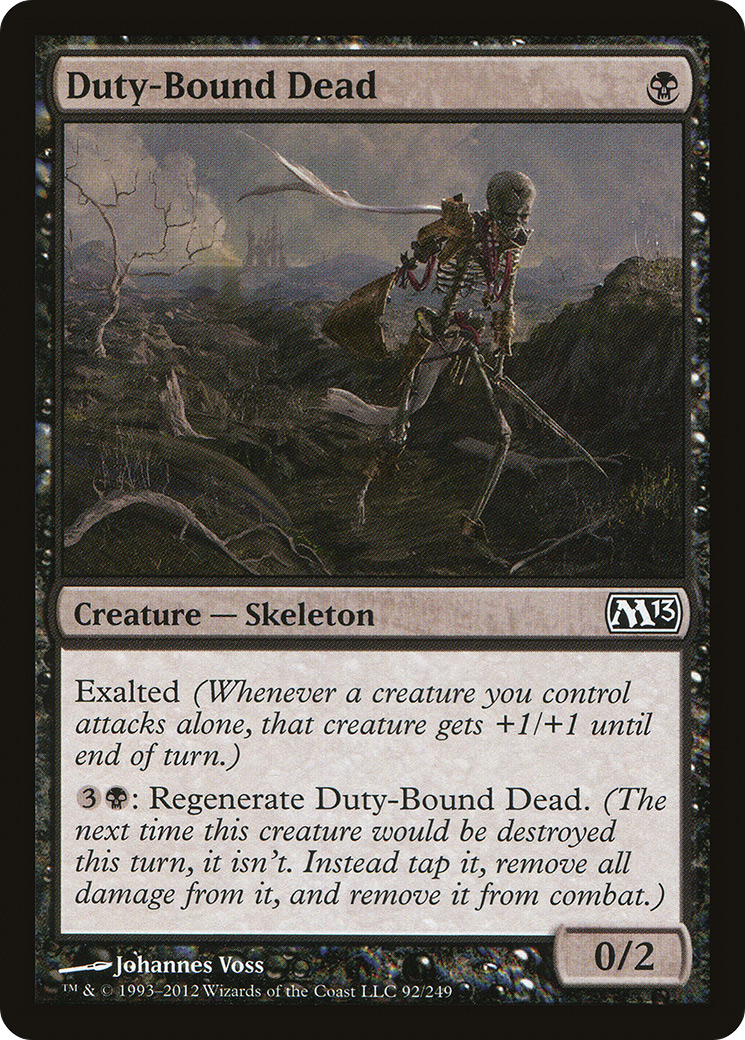 Duty-Bound Dead [Magic 2013] Foil