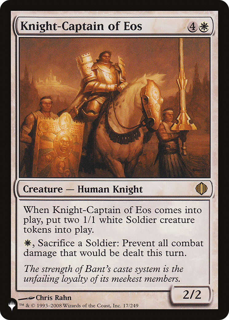 Knight-Captain of Eos |  (ALA-17) [The List]