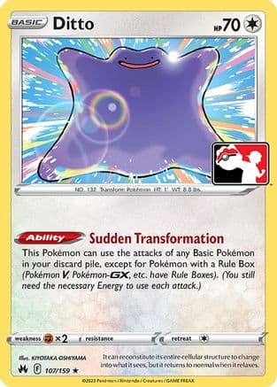 Ditto 107- Prize Pack Series Cards