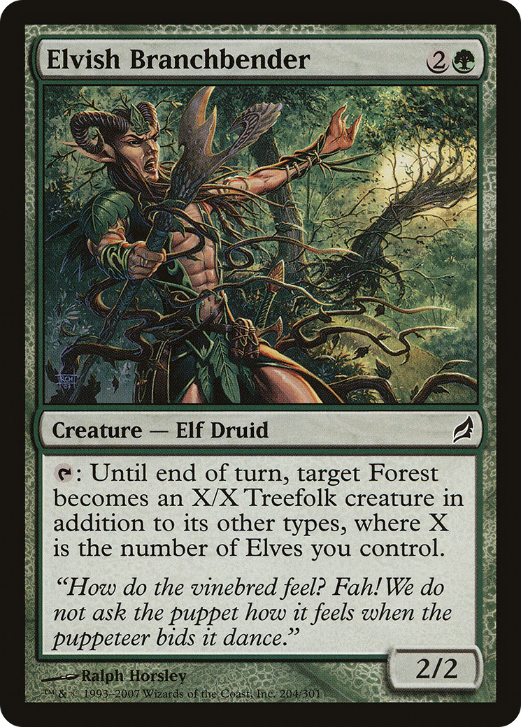 Elvish Branchbender [Lorwyn] Foil