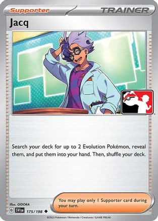 Jacq 175- Prize Pack Series Cards