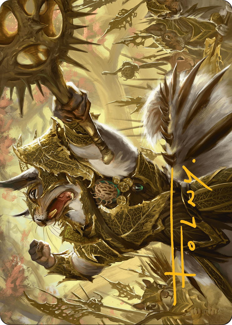 Honored Dreyleader // Honored Dreyleader (ABLB-023) - Bloomburrow Art Series (Borderless)