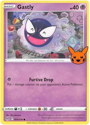 Gastly 064- Trick or Trade BOOster Bundle 2023