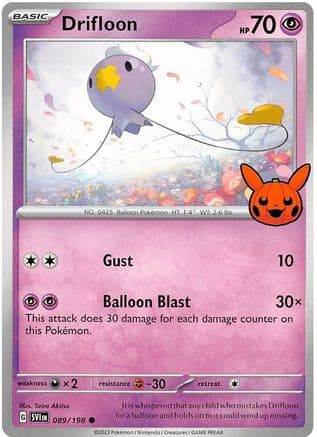 Drifloon 089- Trick or Trade BOOster Bundle 2023