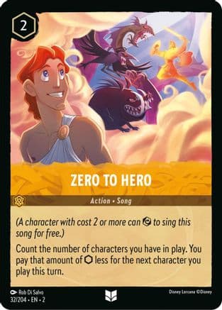 Zero To Hero (32/204) [Rise of the Floodborn] Cold Foil