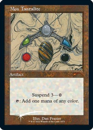 Mox Tantalite (Retro Frame) (Foil Etched) (1073) [Secret Lair Drop Series]  Foil