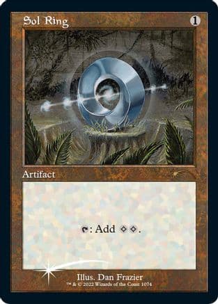 Sol Ring (Retro Frame) (Foil Etched) (1074) [Secret Lair Drop Series]  Foil