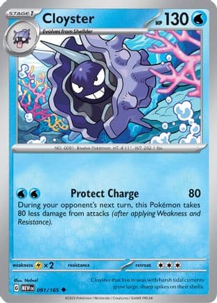 Cloyster 091- SV Scarlet & Violet 151