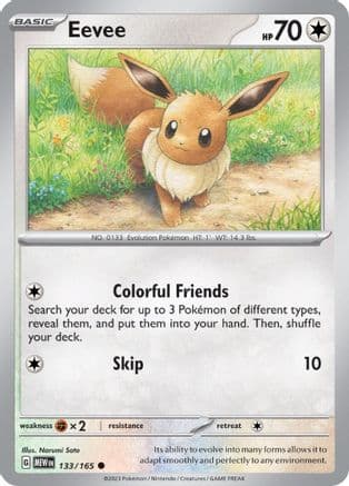 Eevee 133- SV Scarlet & Violet 151