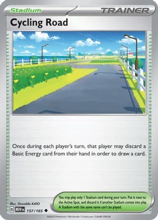 Cycling Road (157/165) [Scarlet & Violet: 151] Reverse Holofoil