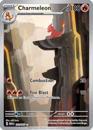 Charmeleon 169/165 - SV Scarlet & Violet 151 Holofoil