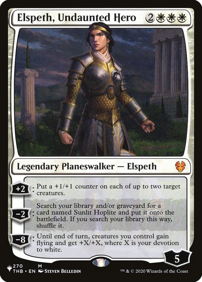 Elspeth, Undaunted Hero |  (THB-270) [The List]