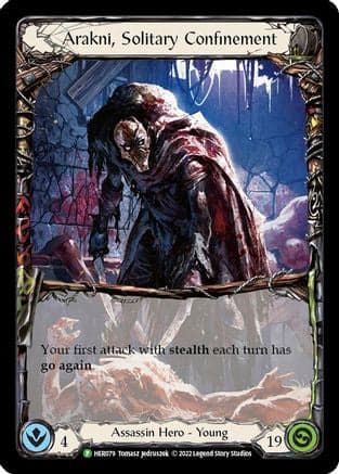 Arakni, Solitary Confinement - HER079 (HER079) - Flesh and Blood: Promo Cards