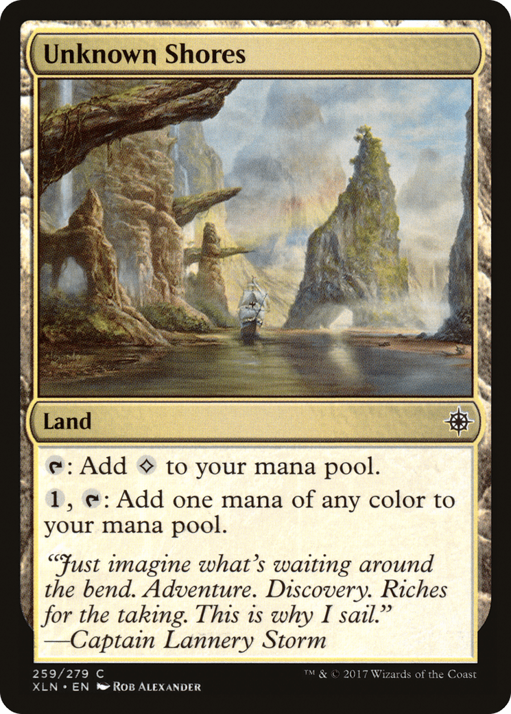 Unknown Shores [Ixalan] Foil